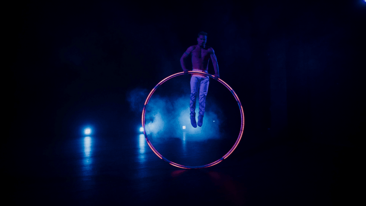 LED Cyrwheel Show