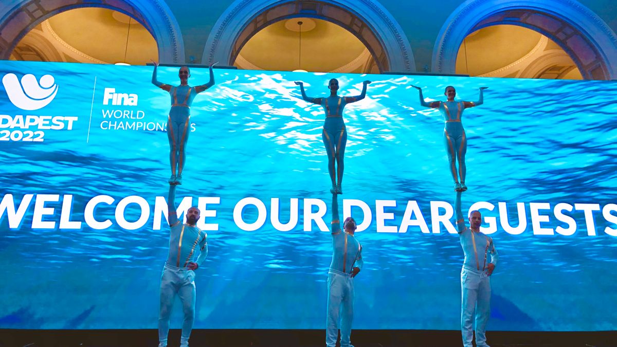 FINA World Championship VIP ceremony FLIP UNIT Production