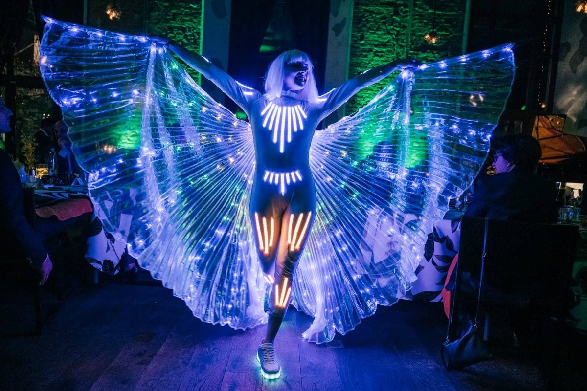 LED Dance Show Wings